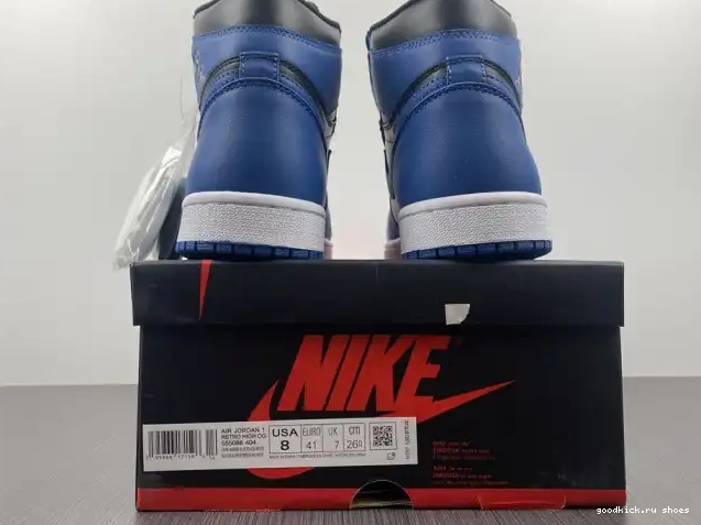 Cheap Retro Jordan Air Blue' 1 'Dark OG High Marina 555088-404 0523